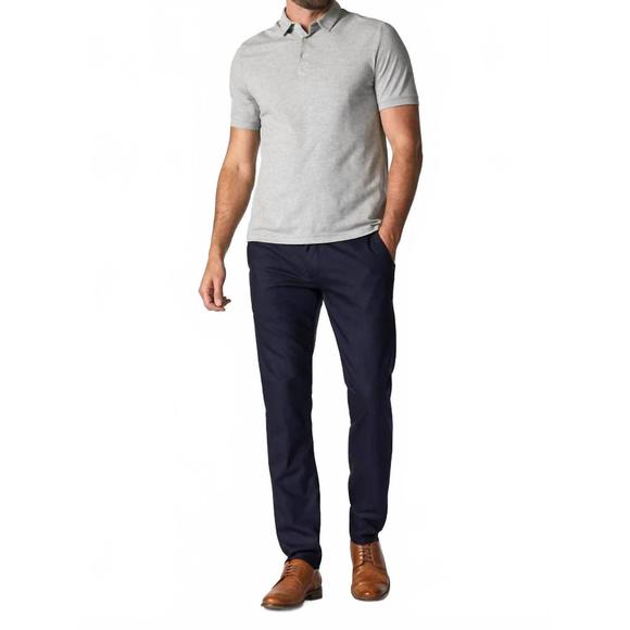 NEW 34 HERITAGE verona tailored chino pants in navy - Picture 1 of 4